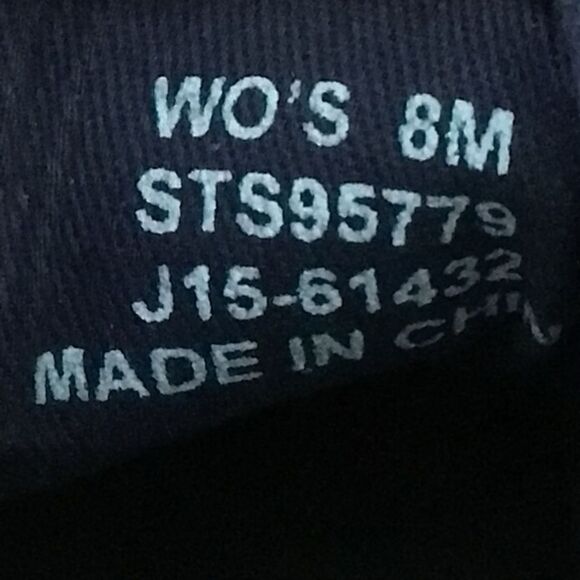 Sperry Seacoast Isle womens mule sneakers blue size 8 M STS95779 - Picture 8 of 8